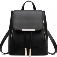 Rucsac Dama, negru, Begonia, L229
