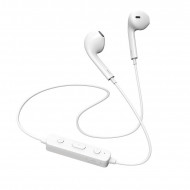Borofone Sports earphones BE22 Free Run Albastrutooth white