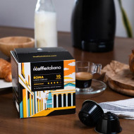 Capsule il caffe italiano Roma, compatibile Dolce Gusto, 16 capsule, PMDCROM96