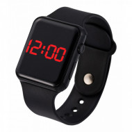 Ceas unisex led L006-NEGRU