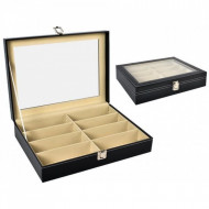 Cutie Organizatoare pentru 8 Perechi de Ochelari Luxury