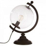 Lampa metalică glob, transparentă , PM1366363