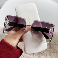 Ochelari de Soare pentru femei, cu cristale, PMOK304WZ13