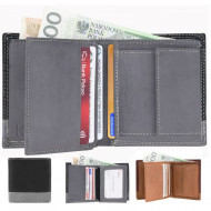 Portofel pentru barbati, protectie RFID, elegant, piele, PMNC37MNC