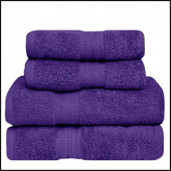 Prosop mov inchis 70 x 140 cm, 550 gr/m2, PM701403-PURPLE