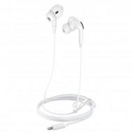 Borofone Earphones BM30 Pro Original Series with Lightning plug white