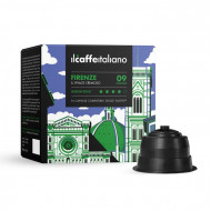 Capsule il caffe italiano Firenze, compatibile Dolce Gusto, 16 capsule, PMDCFIR96