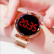Ceas Dama Fashion Digital Led, Rose Q521-V1