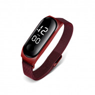 Ceas Dama Fashion Digital, Rosu, LD084-V4