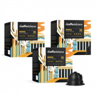 Set 3 x Capsule il caffe italiano Roma, compatibile Dolce Gusto, 16 capsule, PMDCROM963