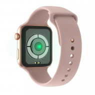 Smartwatch T500, Monitorizare Cardiaca, Tensiune, Sedentarism, Bluetooth 4.2 , Roz, T500-PINK