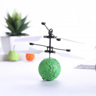 Aeronava - Minge Zburatoare - Magic Ball, Terra Connect, Verde, Led Multicolor, cu Acumulator