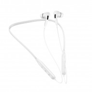 Borofone Sports earphones BE45 Delightful Albastrutooth white