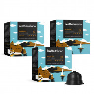 Set 3 x Capsule il caffe italiano Napoli, compatibile Dolce Gusto, 16 capsule, PMDCNAP963