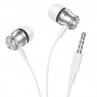 Borofone Earphones BM75 Platinum Metal silver
