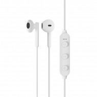 Borofone Sports earphones BE27 Cool Song Albastrutooth white