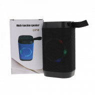 Boxa Portabila Bluetooth, Lanterna, TF, USB, LED LV10-BLACK