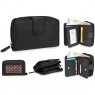 Portofel Dama, negru, PMPS116