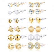 Set 24 buc cercei de dama CD004