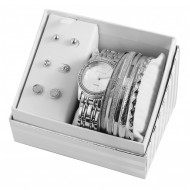 Set cadou, ceas dama, Excellanc, bratara si 3 perechi de cercei , PM1800161-001