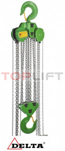 Palan manual cu lant 20 tone, lungime: 6 metri