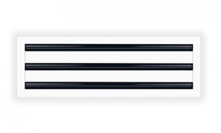 Slot difuzor cu 3 fante si deflector