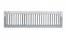 Grila simpla deflexie 525x75 tub circular