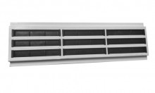 Slot difuzor cu 2 fante si lamele reglabile L=1000