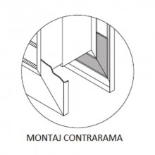 Montaj contrarama grila transfer