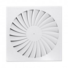 Difuzor elicoidal patrat swirl SWA-2 595