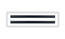 Slot difuzor cu 2 fante si deflector L=2000