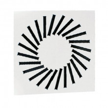 Difuzor elicoidal patrat swirl SWR-1 595/24