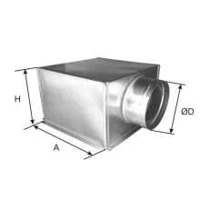 Plenum racord lateral