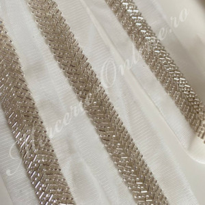 Banda pasmanterie margele, cca 1.8cm (la metru) Cod:2016