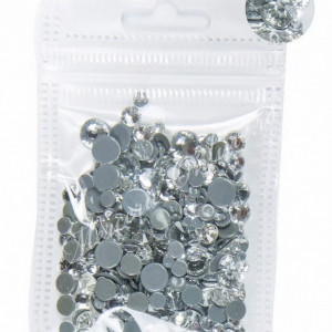 Cristale de Lipit, Mix Size, Crystal, (cca 350bucati/pachet) Cod:2319