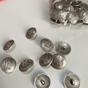 Nasturi Cu Picior, Metalici, 20mm, (10bucati/pachet) Cod:2504