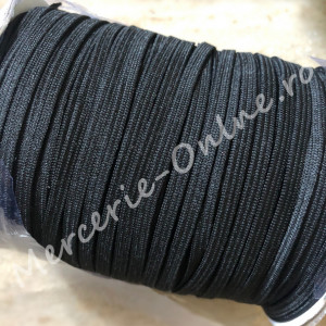Elastic Lat, 5mm, Negru (200metri/rola) Cod:1237