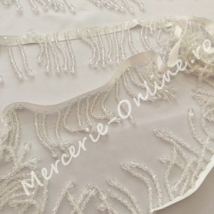 Franjuri margele, lungime cca 5.5cm (la metru) Cod:0980