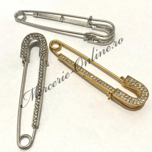 Ace Siguranta Brosa cu Strasuri, 7cm (la bucata) Cod:2296