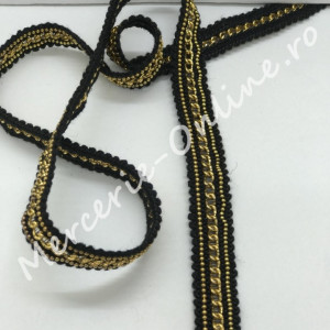 Banda pasmanterie cu lant, cca 1.5cm (la metru) Cod:0700