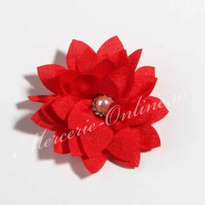 Aplicatie flori matase sintetica, (la bucata) Cod:2488
