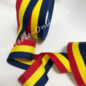 Banda Tricolor, latime 50mm, (46metri/rola) Cod:1134