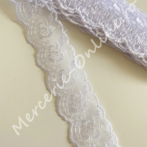 Dantela Angora, cca 4cm, mai multe culori disponibile (9metri/rola) Cod:1355