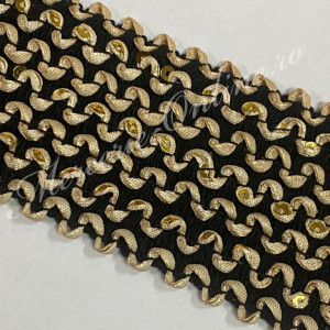 Elastic cu Paiete, 60mm (la metru) Cod:2470