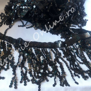 Franjuri paiete, lungime 15cm (la metru) Cod:0907