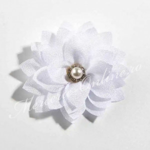 Aplicatie flori matase sintetica, (la bucata) Cod:2488