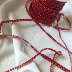 Banda dublu perle, cca 10mm (25metri/rola) Cod:0937