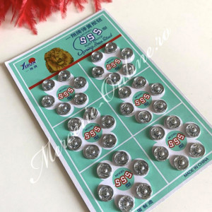 Capse cusut metalice, 8mm (36bucati/set) Cod:2267