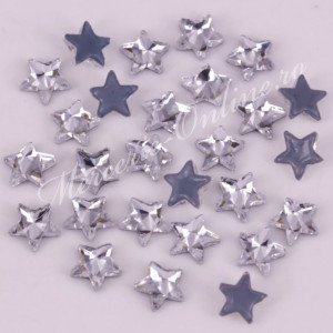 Cristale de Lipit forma Stelute, 7mm, (20bucati/pachet) Cod:2286