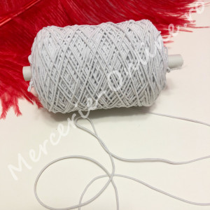 Elastic Rotund, Alb, 1.5mm (200metri/rola) Cod:1207